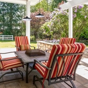 LED Luce a sospensione solare dimmerabile LED/6W/3,7V 800 mAh IP44 + T