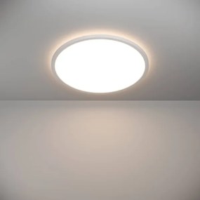 Eglo 901448 - Plafoniera LED da esterno ROVITO 16,8W/230V diametro 50cm IP44 bianco