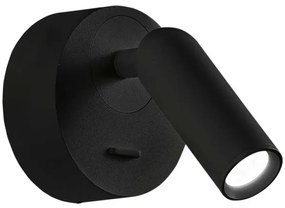 Ideal Lux - Luce Spot da parete a LED BEAN LED/3W/230V CRI 90 nero