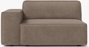 Modulo terminale Jodie con bracciolo in tessuto Liberty – L102 cm