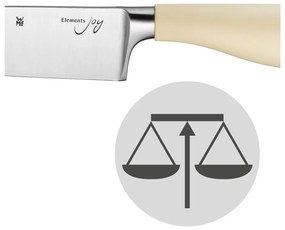 Set di coltelli Cromargan® in acciaio inox con ceppo portacoltelli Joy - WMF