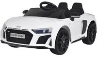 Macchina Elettrica per Bambini 12V con Licenza Audi R8 Spyder Bianca