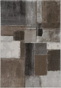 Tappeto Gallery Abstract in polipropilene marrone L 230 x L 160 cm