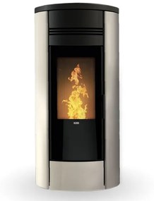 Klover Style 220 Avorio 27,1 Kw termostufa a pellet (PREZZO TRATTABILE)