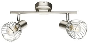 Globo 54809-2 - Luce Spot TEXAS 2xE14/40W/230V cromo opaco