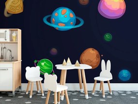 Carta da parati – Pianeti magici