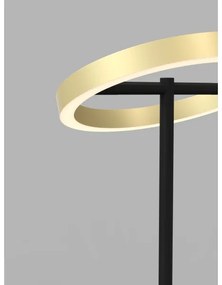 Wofi 8016-104 - Lampada LED Touch dimmerabile BREST LED/10,5W/230V nero/oro