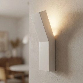 Applique da Parete G9 Luce Indiretta in Gesso Pitturabile