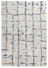Tappeto crema , 160 x 230 cm Grid - Mint Rugs