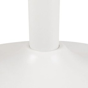 Tavolino rotondo bianco con piano in ceramica ø 60 cm Malta - Actona