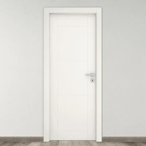 Porta tamburata battente Mood bianco L 60 x H 210 cm sinistra