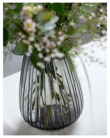 Vaso in vetro grigio Kusintha - Bitz
