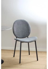 Sedia da pranzo color antracite Cliff – Actona