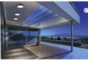 Azzardo AZ4490 - Plafoniera LED da esterno CASPER LED/15W/230V IP54 tonda