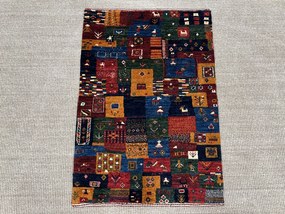 Loribaft Tappeto persiano 60x90 (Iran) Annodato A Mano
