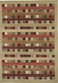 Loribaft Tappeto 180x250 Marrone (Indian) Annodato A Mano