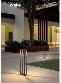 Redo 90581 - Lampada da esterno LED WAKE, 8W, 230V, 3000K, 50 cm, IP65, antracite