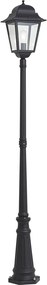 Lanterna da esterno classica nera 220 cm IP44 - Big