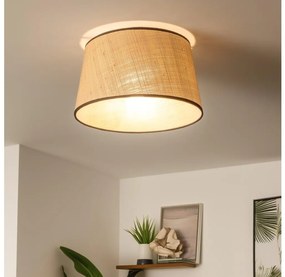 Brilagi - Plafoniera LED CERIA 1xE27/40W/230V Ø 35 cm beige