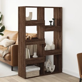 Divisorio Rovere Marrone 100x33x155,5 Cm İn Truciolato /