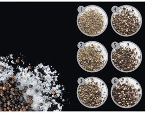 Cole&Mason - Set di macinini per sale e pepe DERWENT 2 pezzi 19 cm antracite