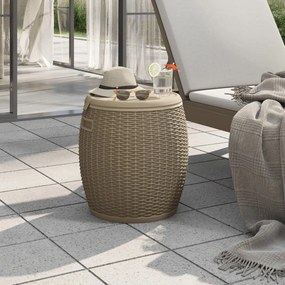 Contenitore Da Giardino 4 İn 1 Polipropilene Marrone Chiaro /