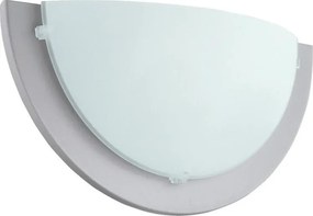 Eglo 181327 - Lampada da parete ICEBERG 1xE27/60W/230V argento