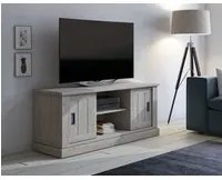 Mobile da soggiorno porta tv, colore marrone, Misure 145 x 60 x 46 cm