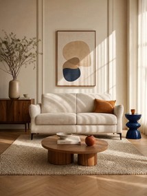 Dalia divano letto 2, 3 e 4 posti con materasso H18 in moderno tessuto vellutino smacchiabile T30