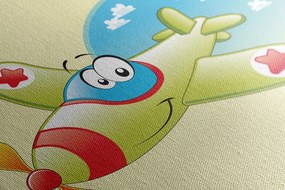 Stampa su tela – Aeroplanino coraggioso