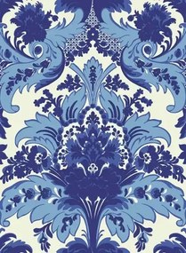 Aldwych - Designtapete von Cole & Son - Blue & White