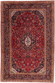 Kashan Tappeto 200x300 (Iran) Annodato A Mano