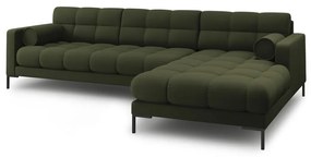 Divano angolare verde (angolo destro) Bali - Cosmopolitan Design