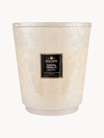 Candela profumata con cinque stoppini fatta a mano Japonica Collection (Santal, Vaniglia Bourbon e Oud)