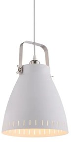 JUST LIGHT. L11160-16 - Lampadario a sospensione con filo EVA 1xE27/60W/230V diametro 26,5 grigio