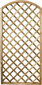 Griglia ad arco da giardino in legno di pino impregnato in autoclave 90 x 180 cm