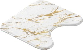 Tappetino per il bagno bianco/dorato 45x45 cm Aquamarbre – douceur d'intérieur