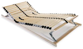 Rete A Doghe 7 Zone Senza Materasso Con 28 Doghe 90x200 Cm /