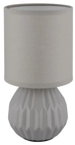 Globo 21730G - Lampada da tavolo SYLAS 1xE14/40W/230V grigio