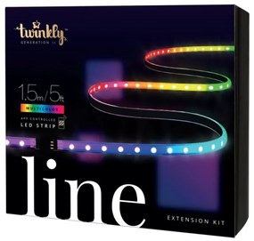 Twinkly TWL100ADP-B - Striscia di prolunga LED RGB LINE 100xLED 1,5 m Wi-Fi