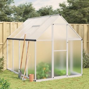 Telaio Serra Con Base Argento 224x169x195 Cm İn Alluminio /
