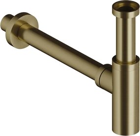 Sifone SANYCCES LOOP - LOOP K - AIR per lavabo dorato a bottiglia