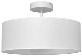 Lampadario a sospensione con supporto rigido ALBA 3xE27/15W/230V bianco