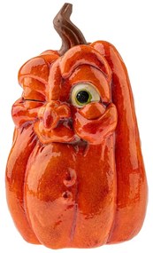 Portacandela in ceramica a tema Halloween Pumpkin – Dakls