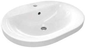 Lavabo da appoggio IDEAL STANDARD rettangolare in ceramica L 55 x H 17.5 x P 43 cm bianco