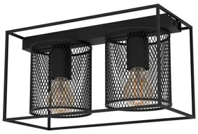 Eglo 43772 - Plafoniera CATTERICK 2xE27/40W/230V