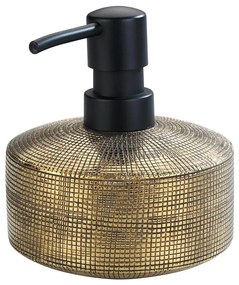WENKO 24401100 - Dispenser di sapone RIVARA 400 ml oro