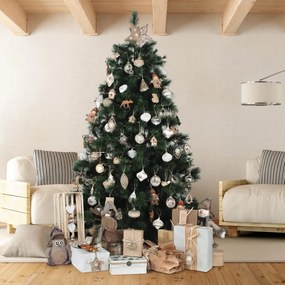 Albero di Natale artificiale Marittimo verde H 240 cm x ø 145 cm