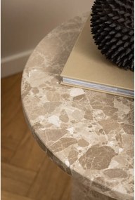 Tavolino rotondo in marmo ø 50 cm Naxos - Actona