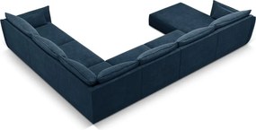 Divano angolare blu scuro (angolo destro) Vanda - Mazzini Sofas